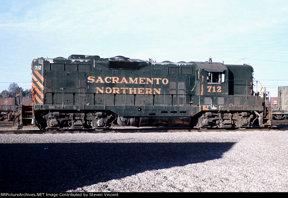 Sacramento Northern GP7 SN #712